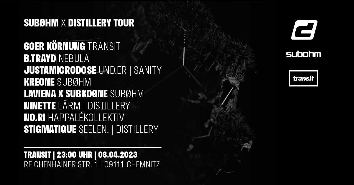 SUBØHM x DISTILLERY TOUR 