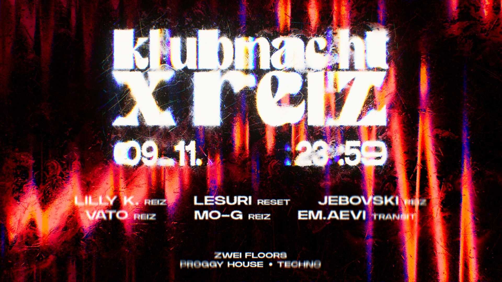 Klubnacht x Reiz Kollektiv 